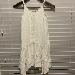 Art Class Cream Spaghetti Strap Dress